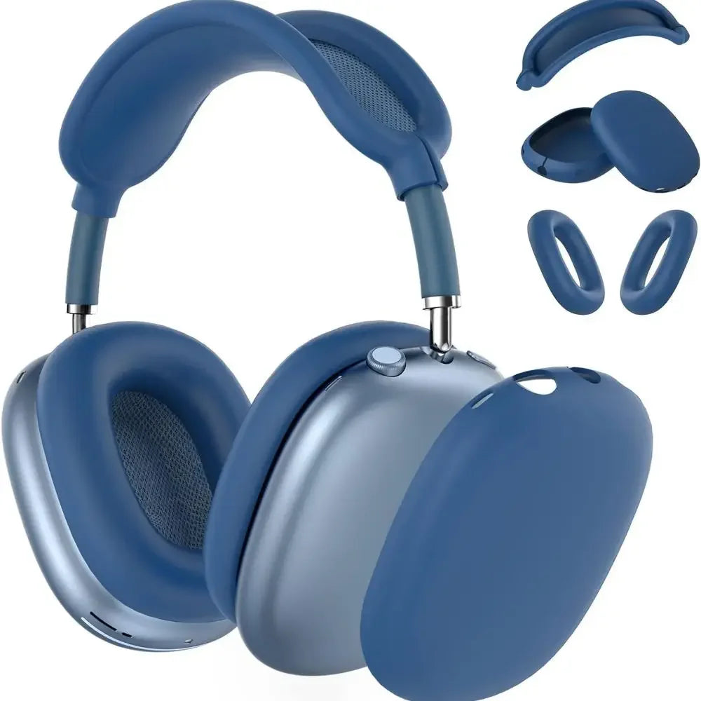 3 in 1 Soft Silicone Skin Protector Headphones Case For Airpods Max Cases Anti Scratch Shockproof Earphone Cover Accessories