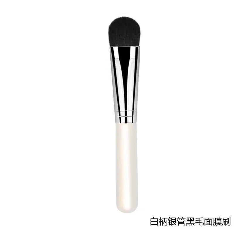 Face Mask Brush Flat Soft Hair Facial Cleansing Skin Care Blender Foundation Applicator Concealer Brush Beauty Makeup Tool