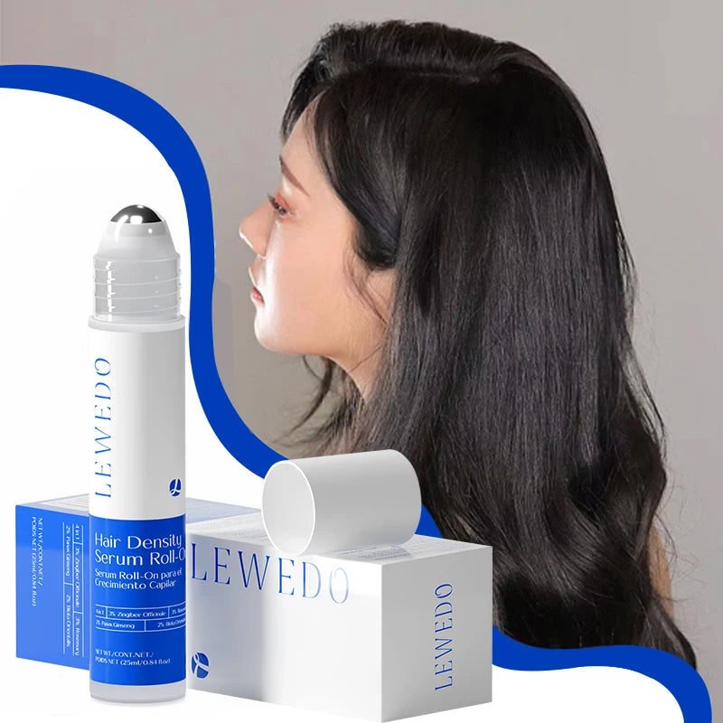 Bodywise Roll-on Ball Rosemary Hair Care Essence Nourishing Anti-Frizz Hair Serum Long-lasting Strengthening Scalp Treatment