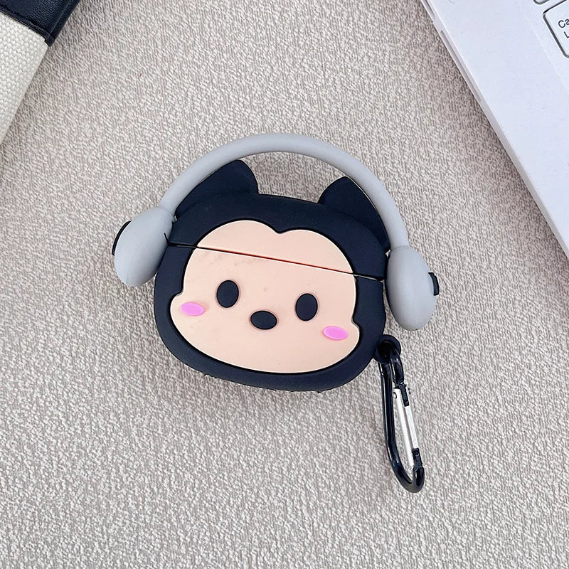 3D Cartoon Silicone Cases For Airpods 1 2 Air pods 3rd Protective Bluetooth Wireless Earphone Charging Cover For Airpods Pro 2