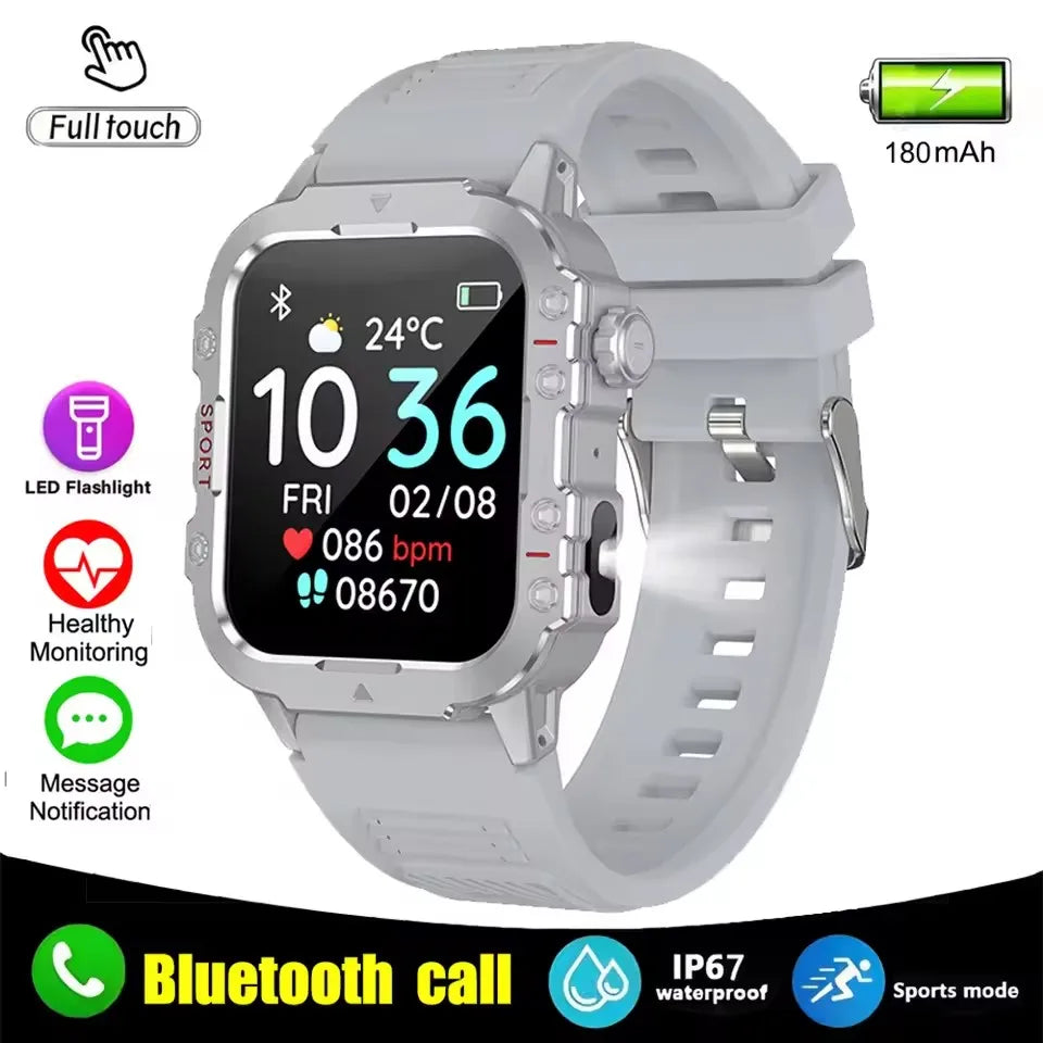 2024 Smart Watch Android Phone 1.44'' Inch Color Screen Bluetooth Call Blood Oxygen/Pressure Monitoring Smart Watch Women Men