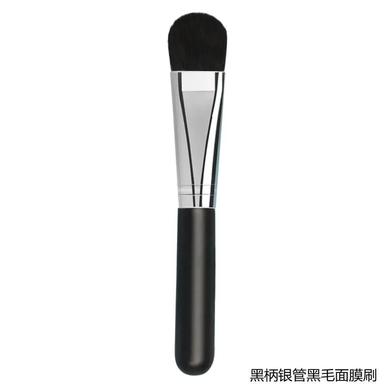 Face Mask Brush Flat Soft Hair Facial Cleansing Skin Care Blender Foundation Applicator Concealer Brush Beauty Makeup Tool