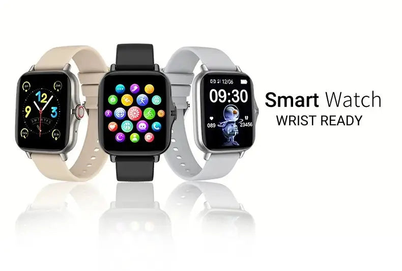 2024 Smart Watch Android Phone 1.44'' Inch Color Screen Bluetooth Call Blood Oxygen/Pressure Monitoring Smart Watch Women Men