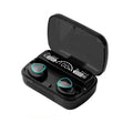 M10 Bluetooth Earphones Handfree LED Dispay Headphones Bluetooth HiFi Stereo Music Wireless Earbuds Waterproof Gaming Headset
