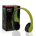 P47 Wireless Bluetooth Headphone With Microphone Foldable Headsets Bass HiFi Sound Music Stereo Earphone For Smartphones TV Game