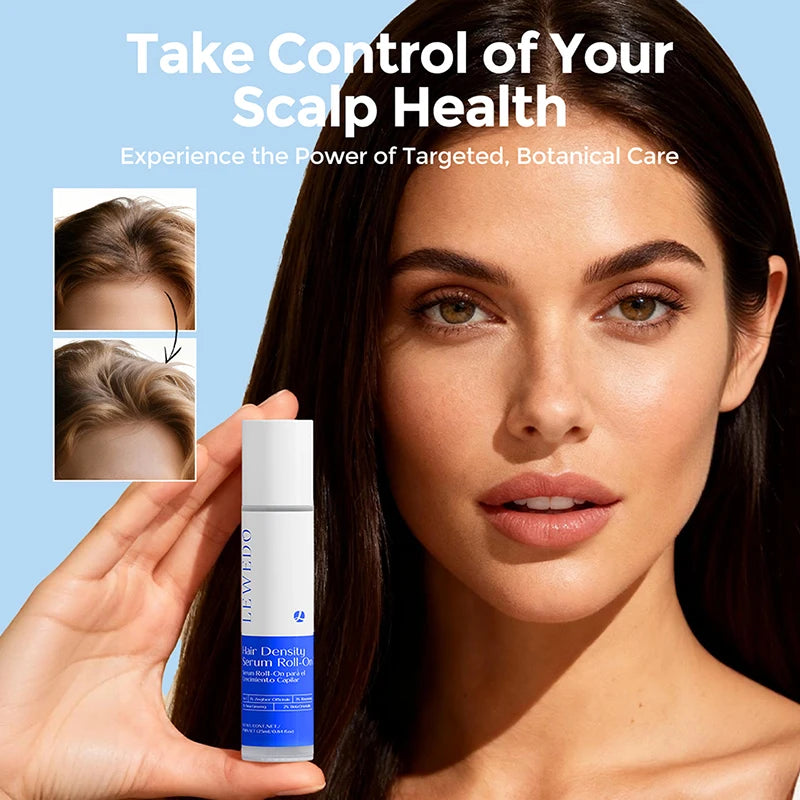 Bodywise Roll-on Ball Rosemary Hair Care Essence Nourishing Anti-Frizz Hair Serum Long-lasting Strengthening Scalp Treatment