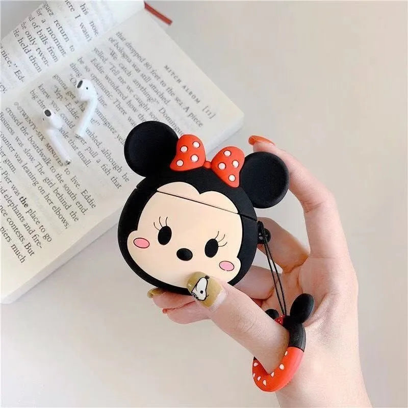 3D Cartoon Silicone Cases For Airpods 1 2 Air pods 3rd Protective Bluetooth Wireless Earphone Charging Cover For Airpods Pro 2