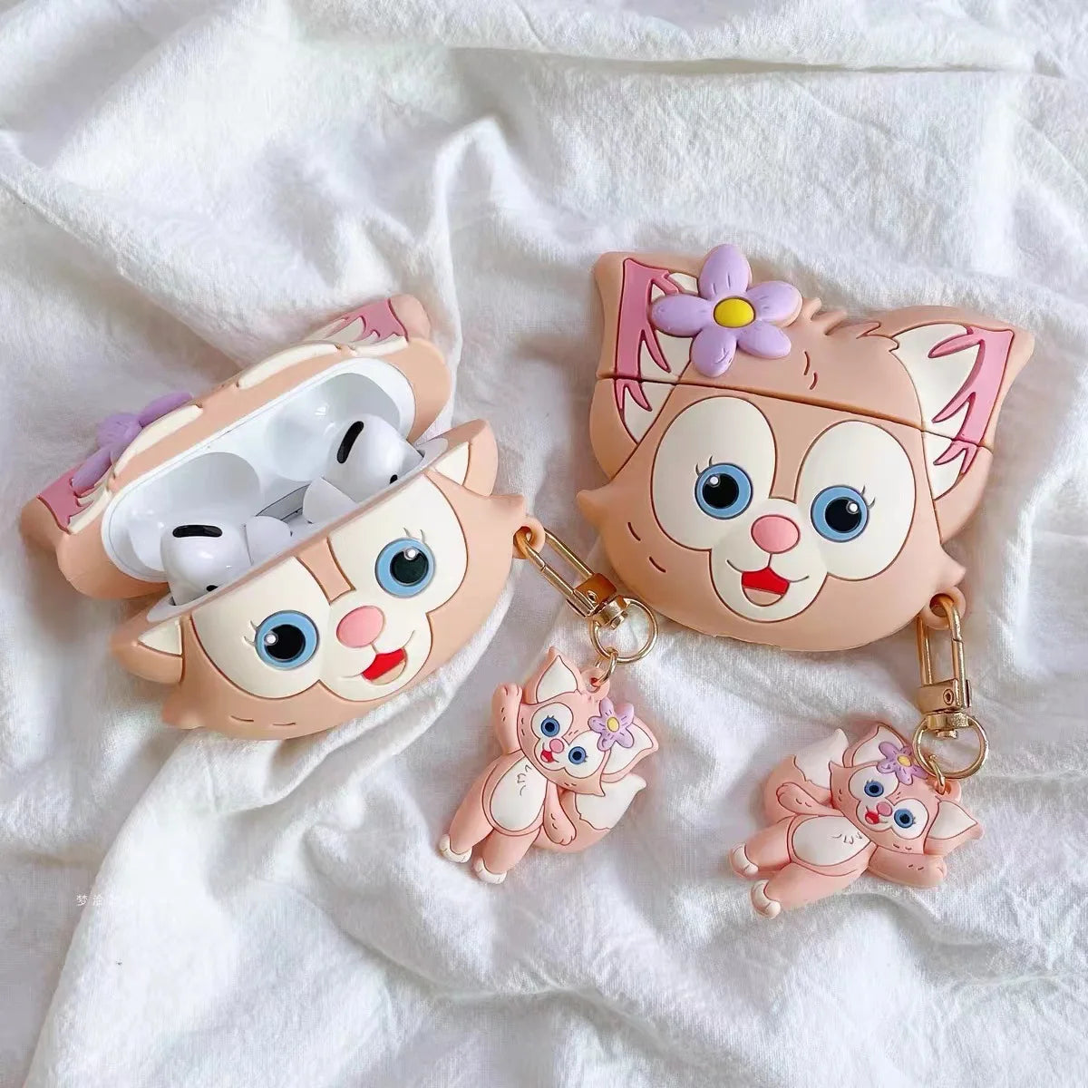 3D Cartoon Silicone Cases For Airpods 1 2 Air pods 3rd Protective Bluetooth Wireless Earphone Charging Cover For Airpods Pro 2
