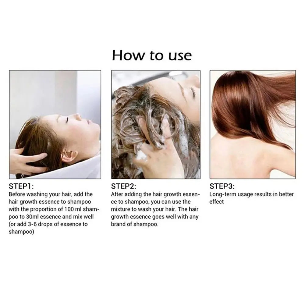 Hair Growth Shampoo, Ginger Shampoo Deep Cleaning Nourish Scalp Deep Cleaning Nourish Scalp Enhance Hair Elasticity Hair Tools