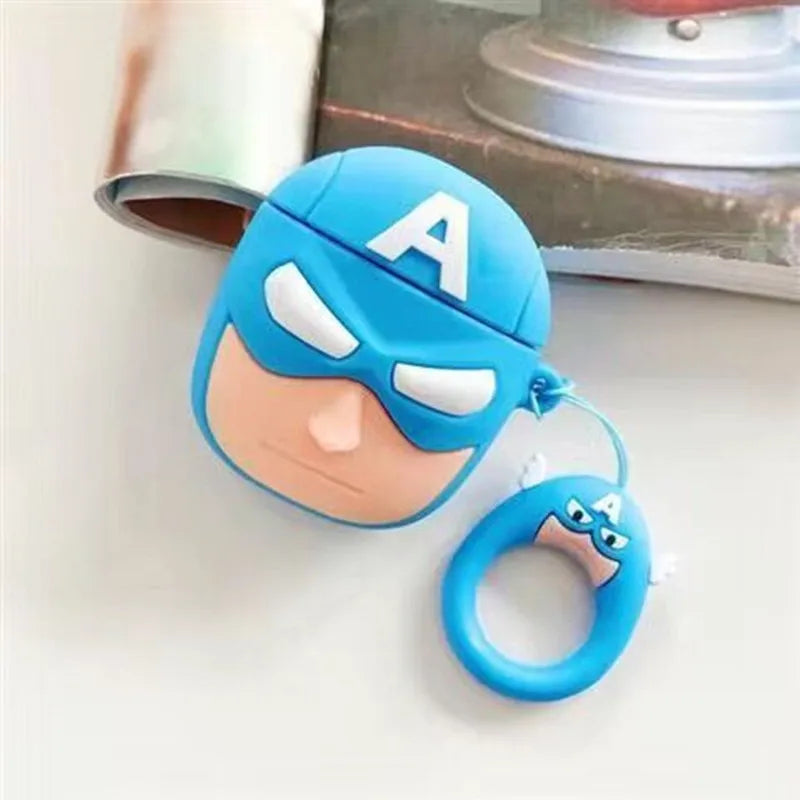 3D Cartoon Silicone Cases For Airpods 1 2 Air pods 3rd Protective Bluetooth Wireless Earphone Charging Cover For Airpods Pro 2