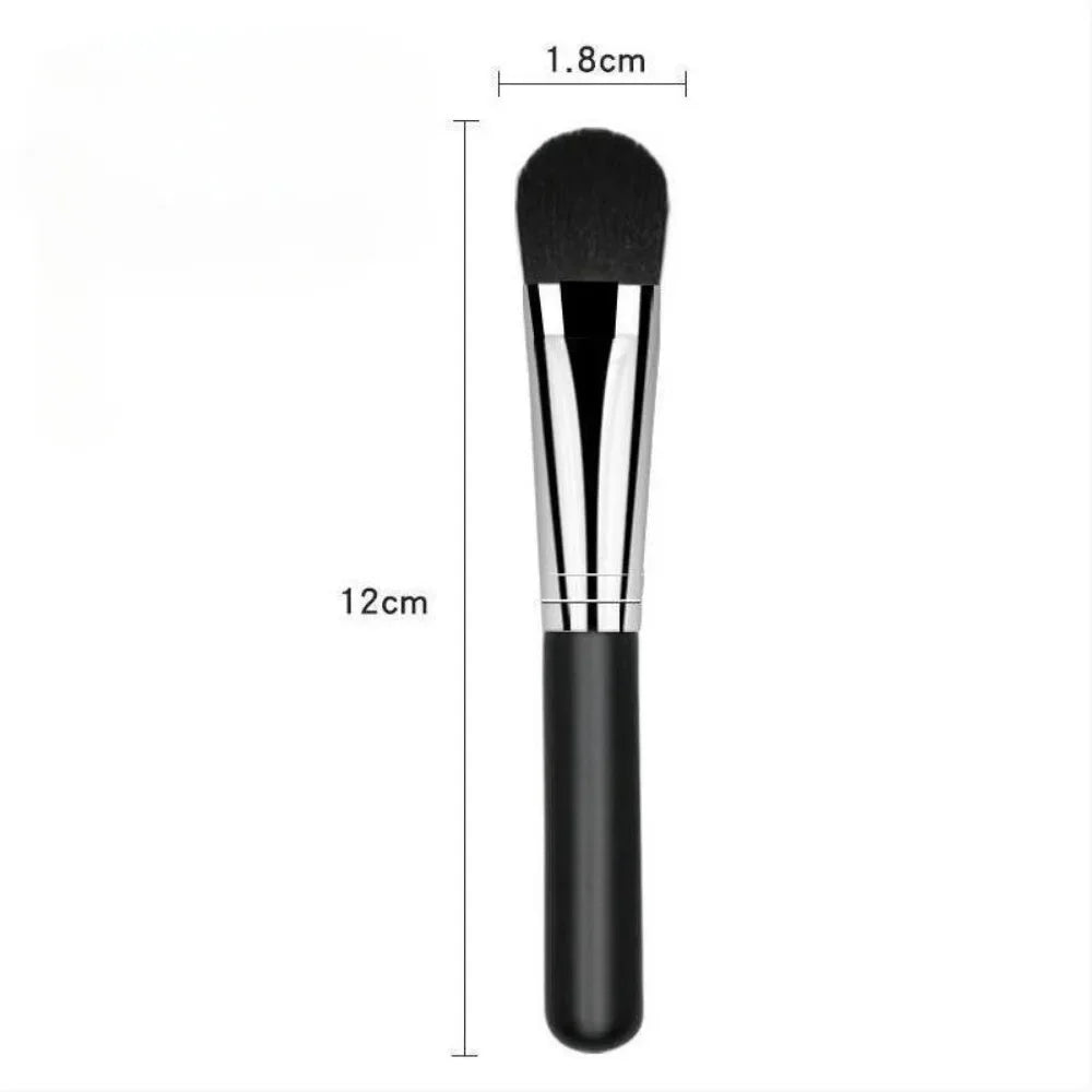 Face Mask Brush Flat Soft Hair Facial Cleansing Skin Care Blender Foundation Applicator Concealer Brush Beauty Makeup Tool