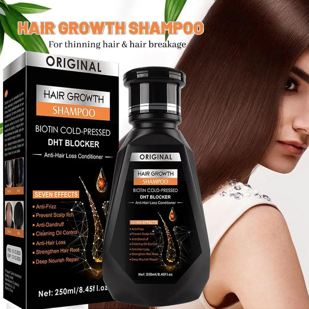 Hair Growth Shampoo, Ginger Shampoo Deep Cleaning Nourish Scalp Deep Cleaning Nourish Scalp Enhance Hair Elasticity Hair Tools