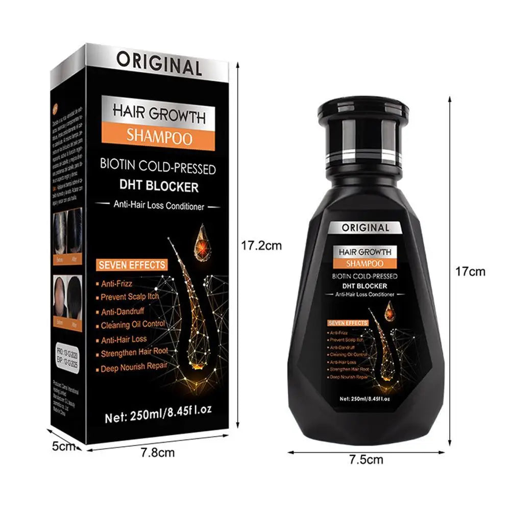 Hair Growth Shampoo, Ginger Shampoo Deep Cleaning Nourish Scalp Deep Cleaning Nourish Scalp Enhance Hair Elasticity Hair Tools