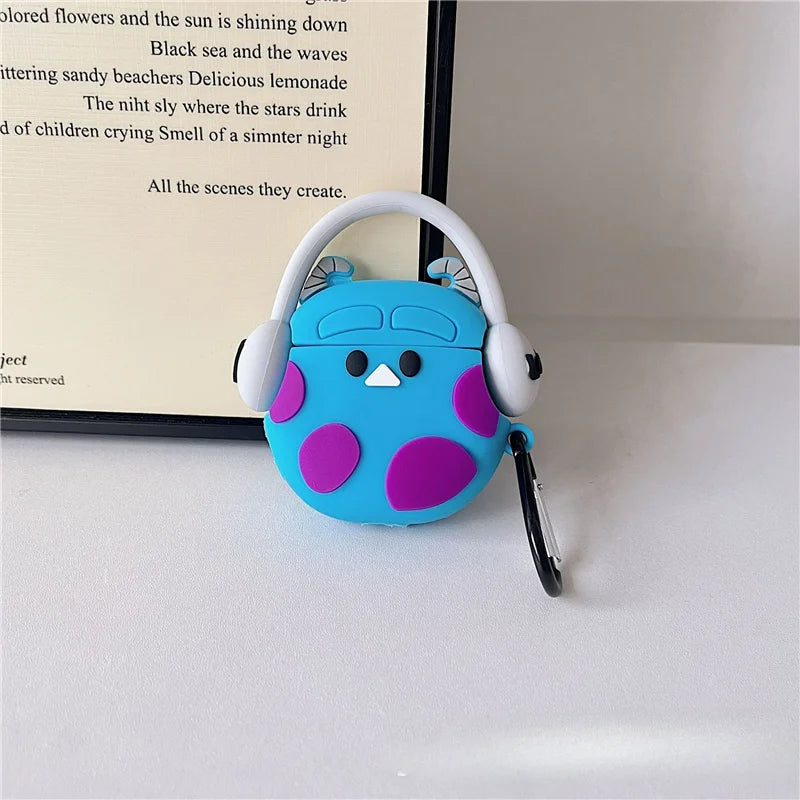 3D Cartoon Silicone Cases For Airpods 1 2 Air pods 3rd Protective Bluetooth Wireless Earphone Charging Cover For Airpods Pro 2