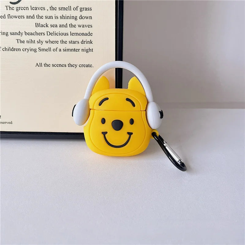 3D Cartoon Silicone Cases For Airpods 1 2 Air pods 3rd Protective Bluetooth Wireless Earphone Charging Cover For Airpods Pro 2